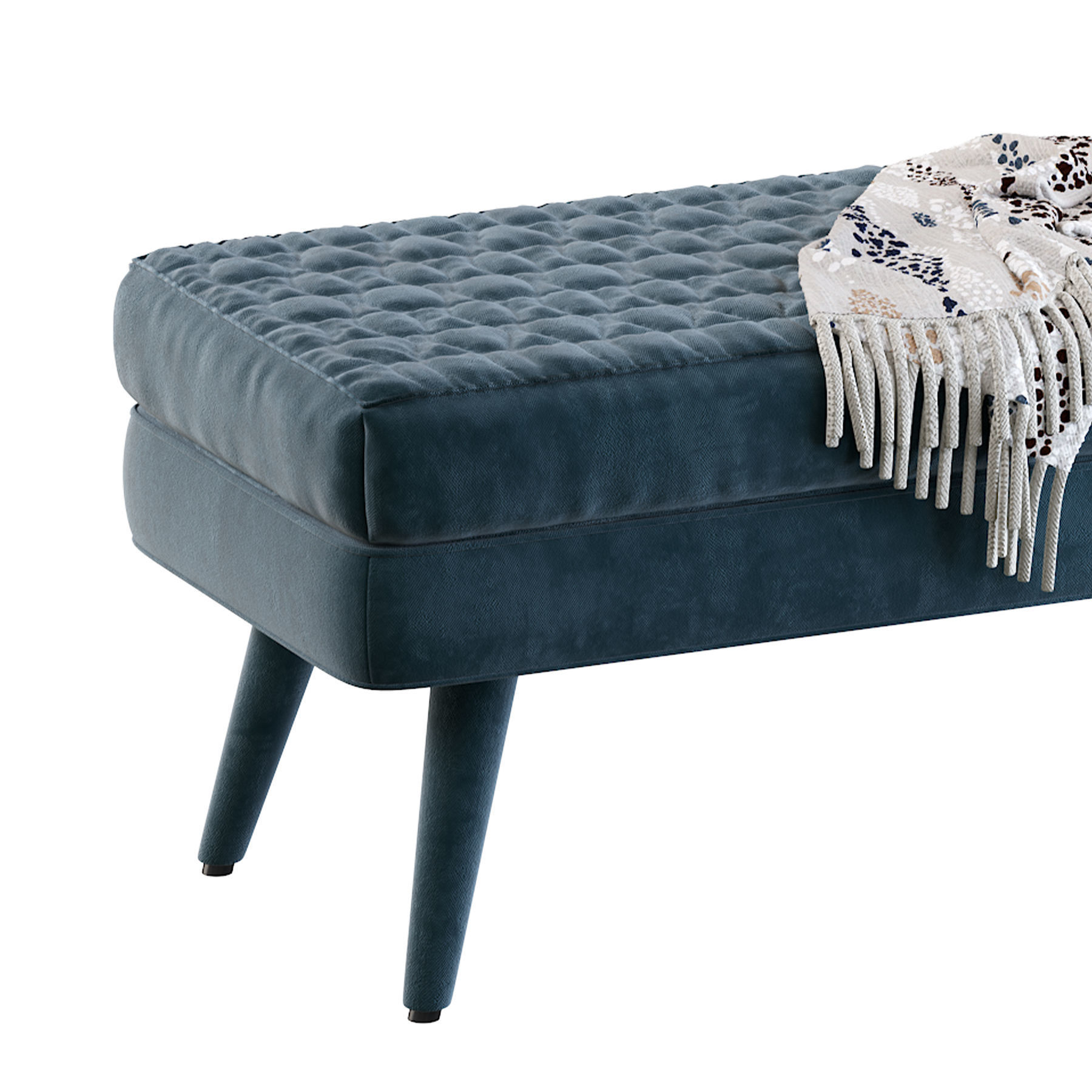 Bench seat Corolle 3D model_5