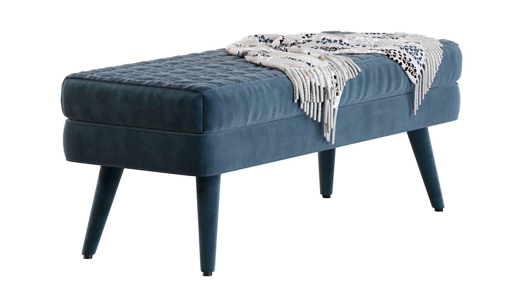 Bench seat Corolle 3D model_19