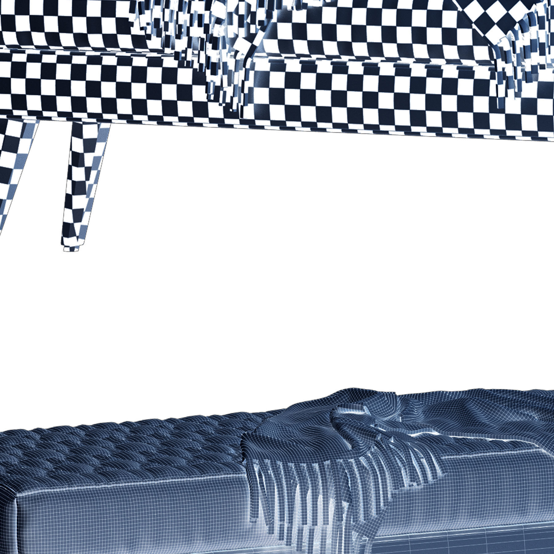 Bench seat Corolle 3D model_16