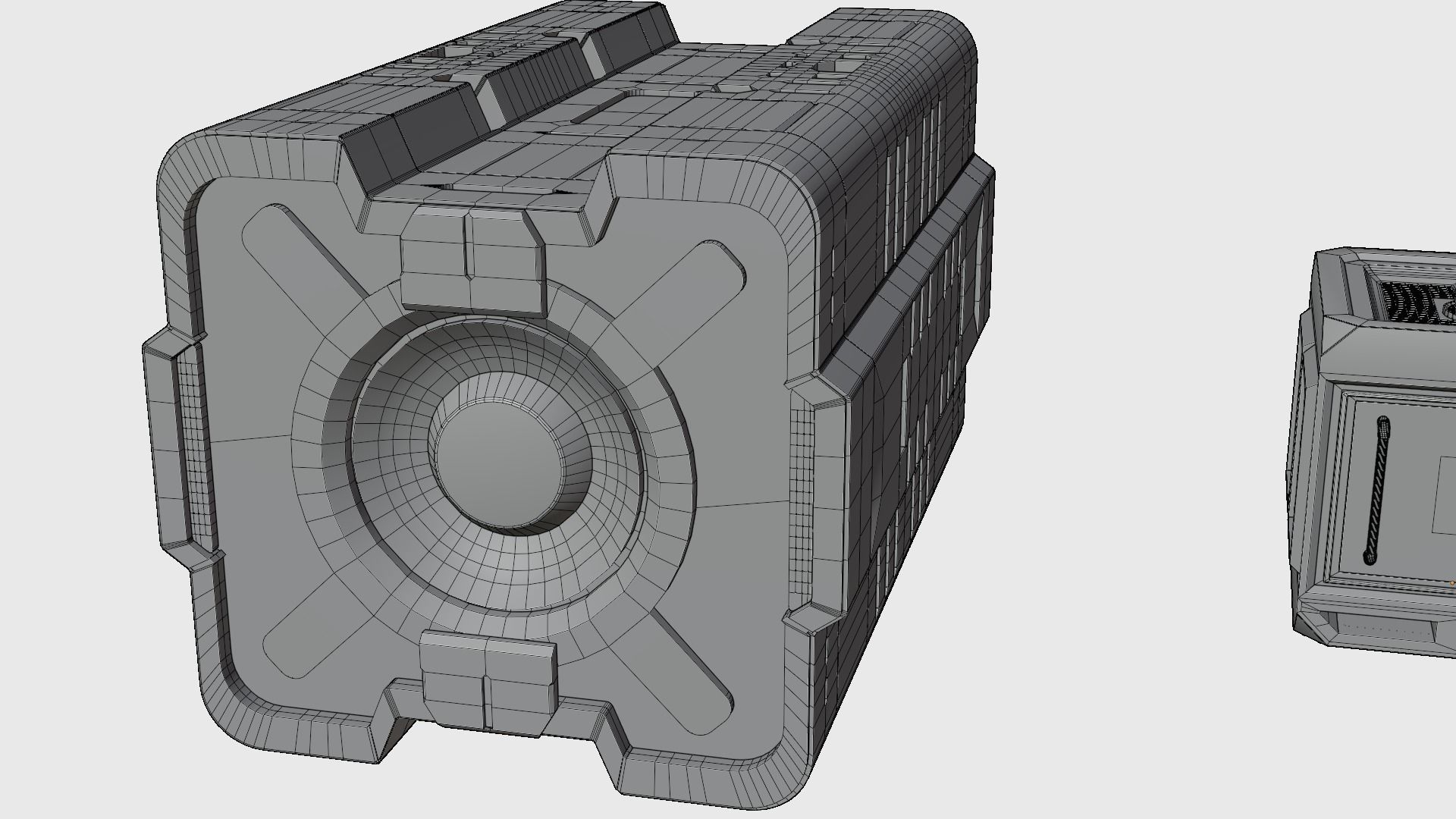 boxes and crates 3D model_19