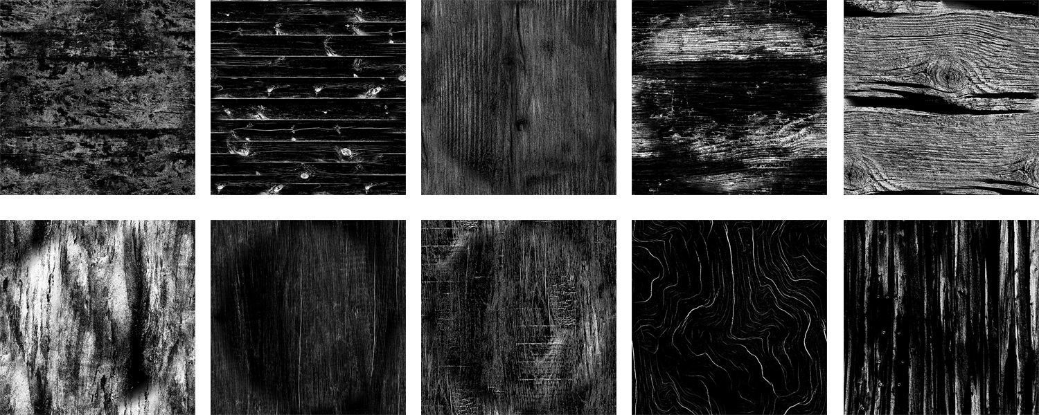 100 Wood Stencil High Quality 4k Low-poly 3D model_6