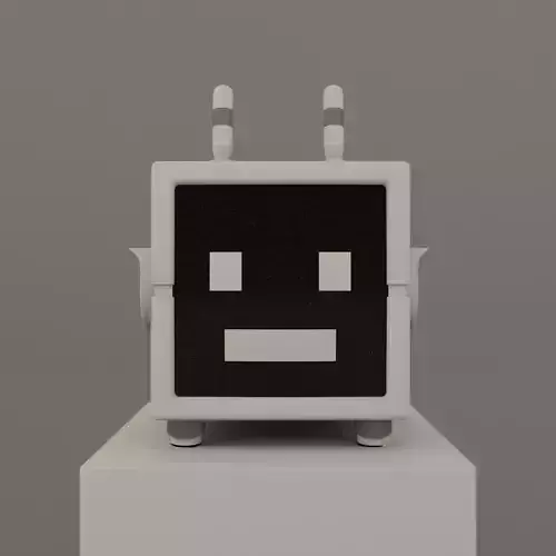 Robot Sci-Fi Future character AI 3D model