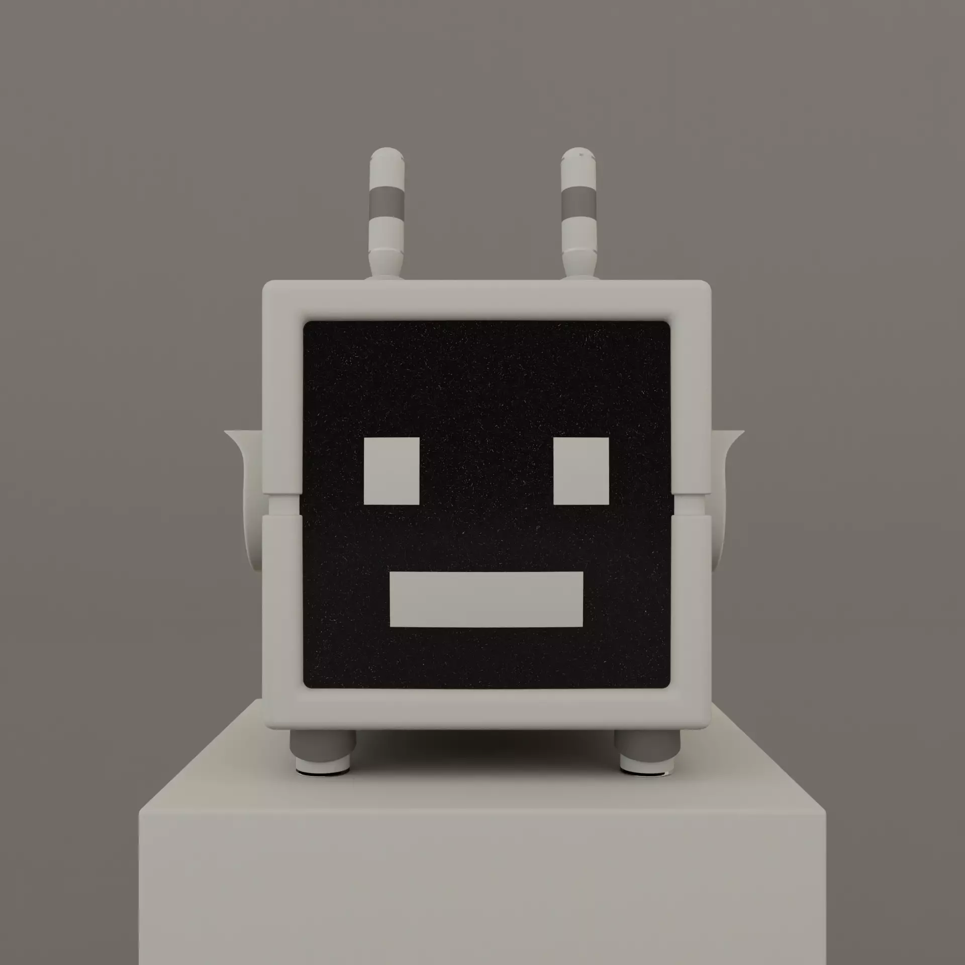 Robot Sci-Fi Future character AI 3D model_0