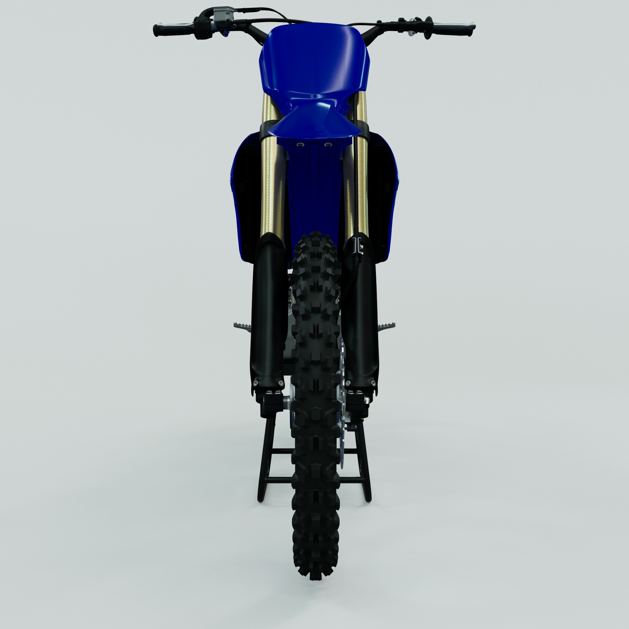 Yamaha yzf250 3D model_7