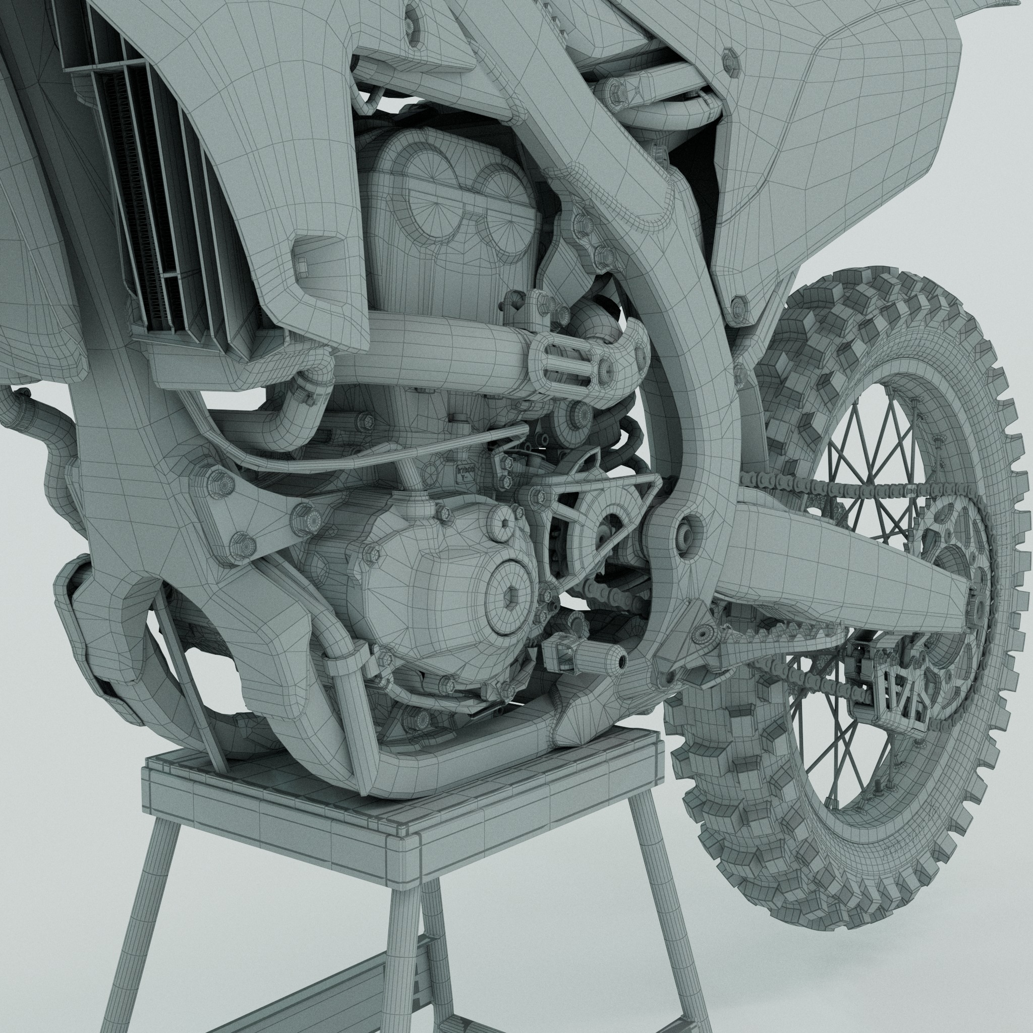 Yamaha yzf250 3D model_18