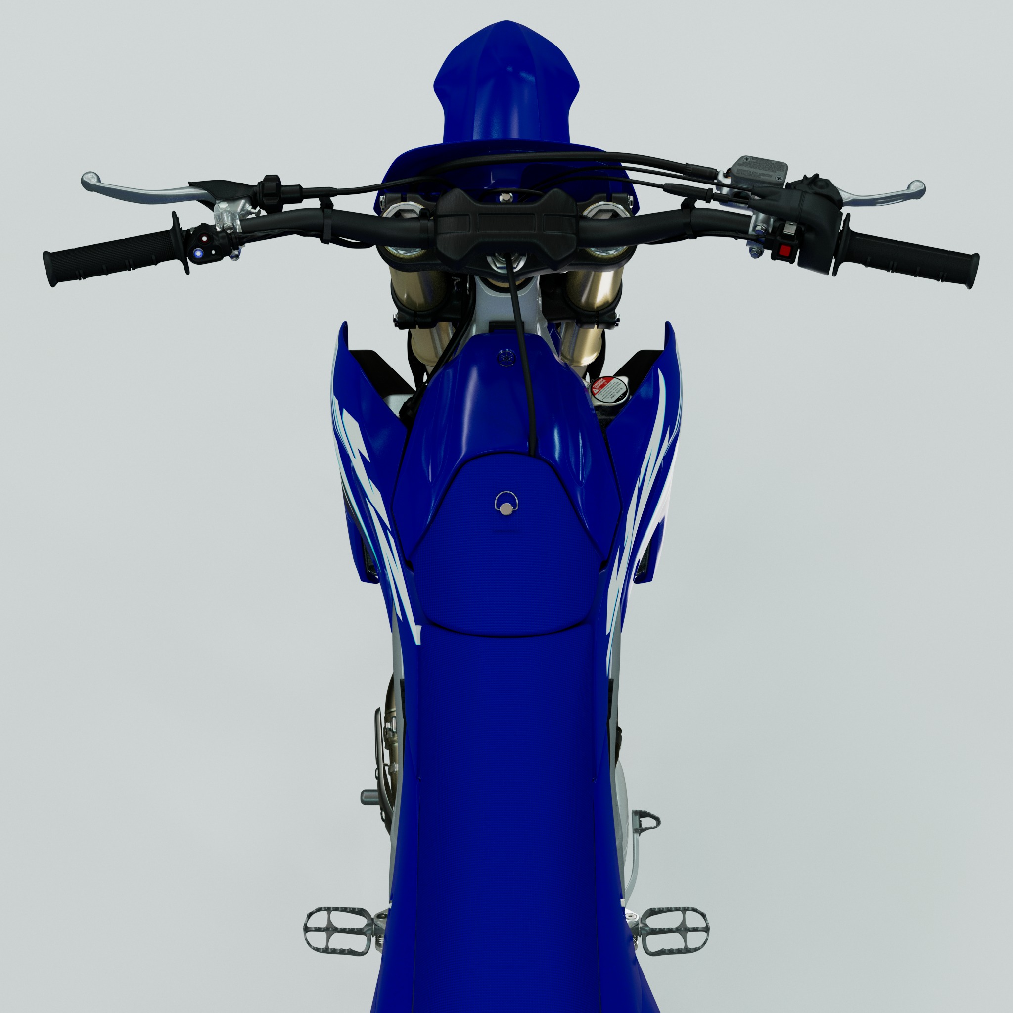 Yamaha yzf250 3D model_4