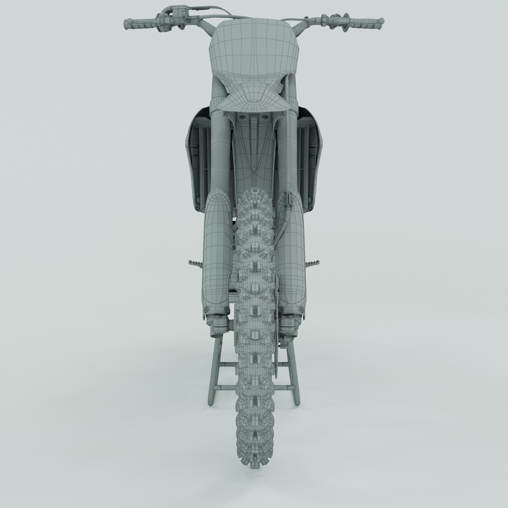 Yamaha yzf250 3D model_16