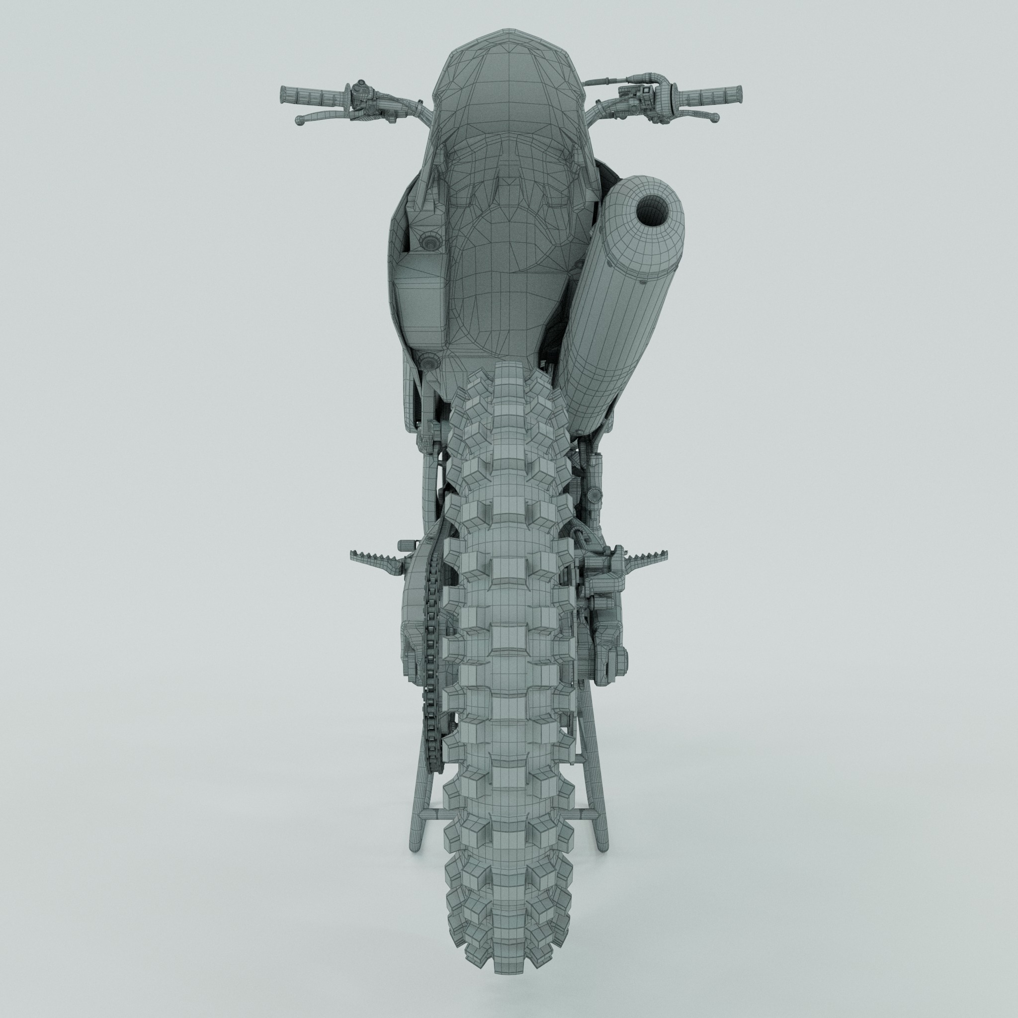 Yamaha yzf250 3D model_15