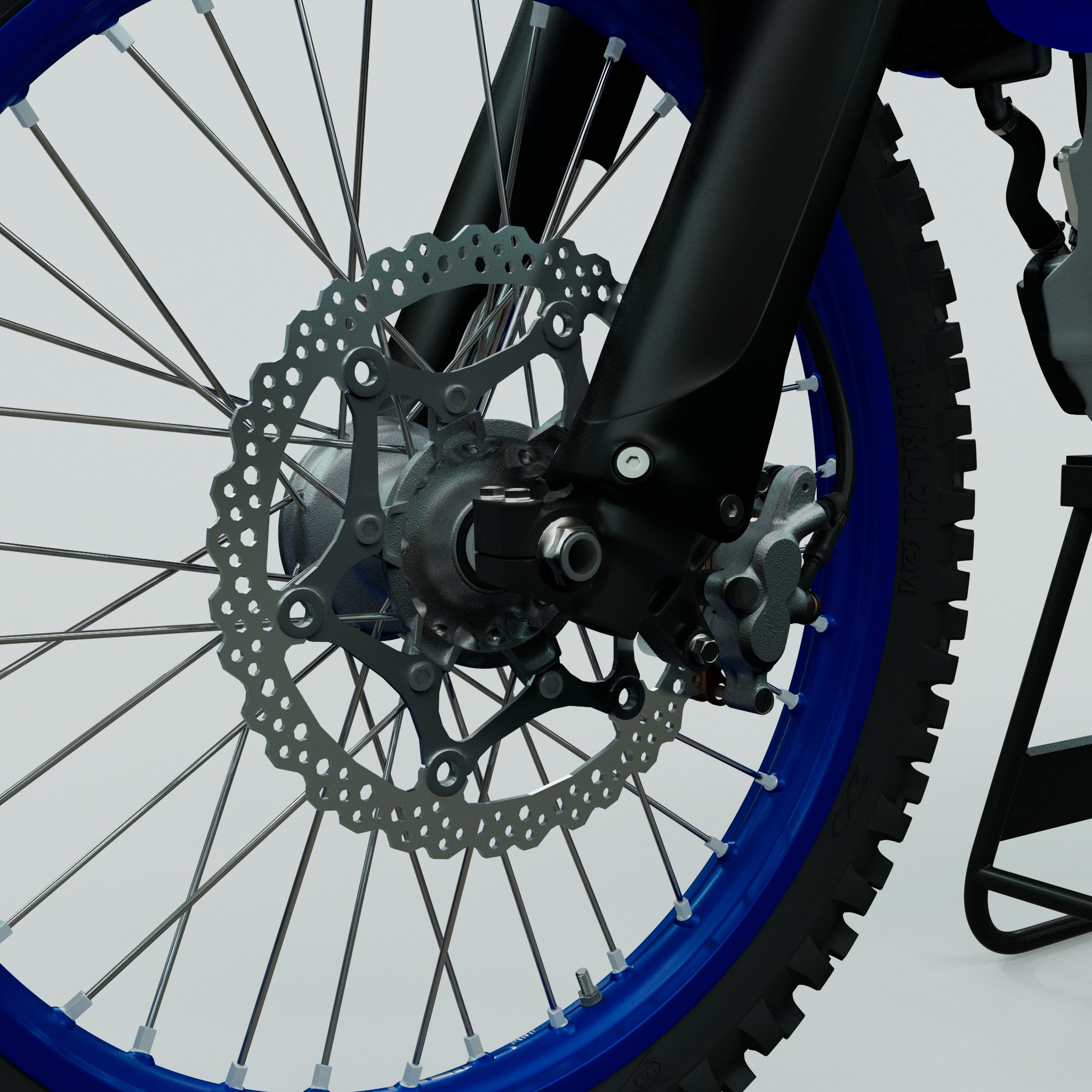 Yamaha yzf250 3D model_10