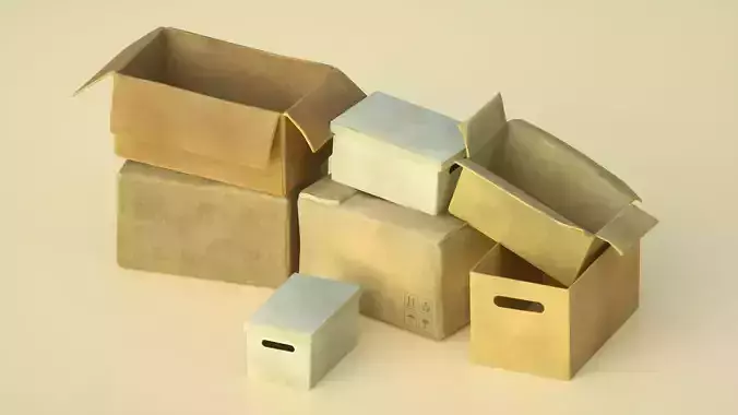 box carton storage box collection box luggage suitcase