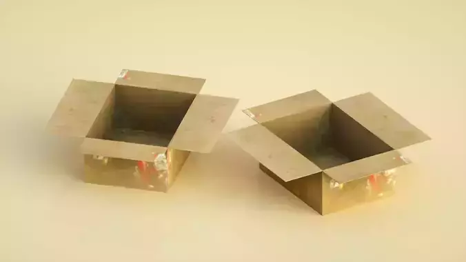 box carton storage box collection box luggage suitcase