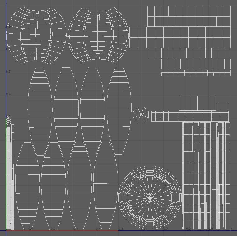 Realistic Chinese Lantern 4  Low-poly 3D model_17