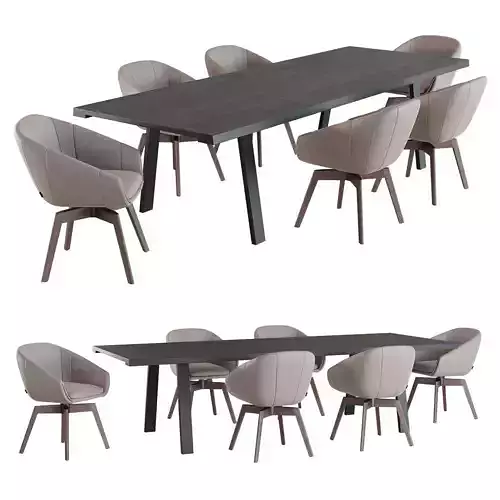 Montis Doble Dining Table Set