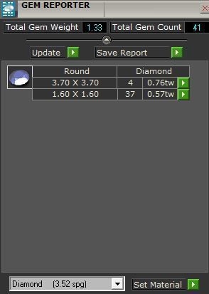 Fashion diamond ring 3614 3D print model 3D print model_8