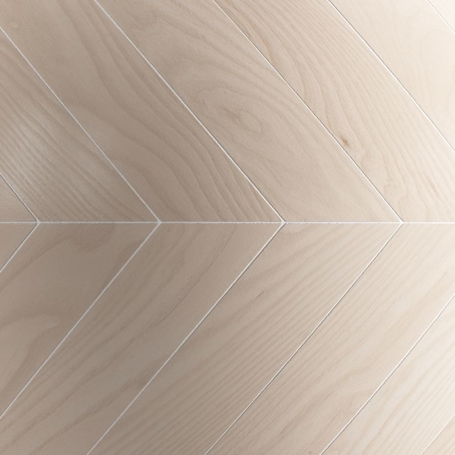 Beechwood chevron parque Low-poly 3D model_3