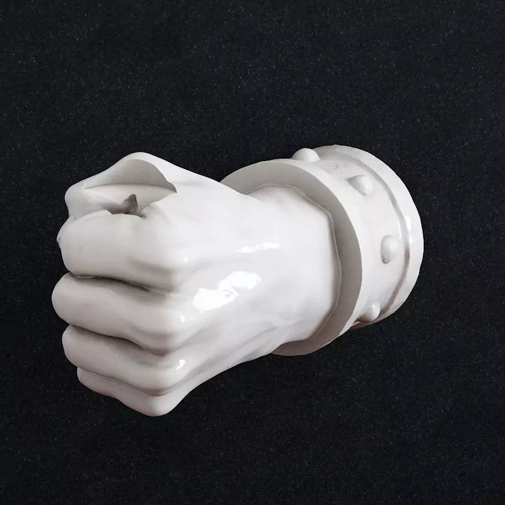 Fist lamp 3D print model_0