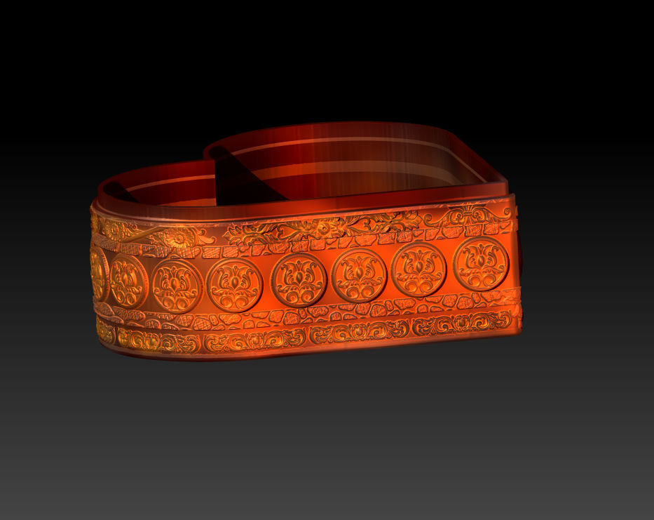 VALENTINES DAY HEART DRAGON GIFT BOX 3D print model_5