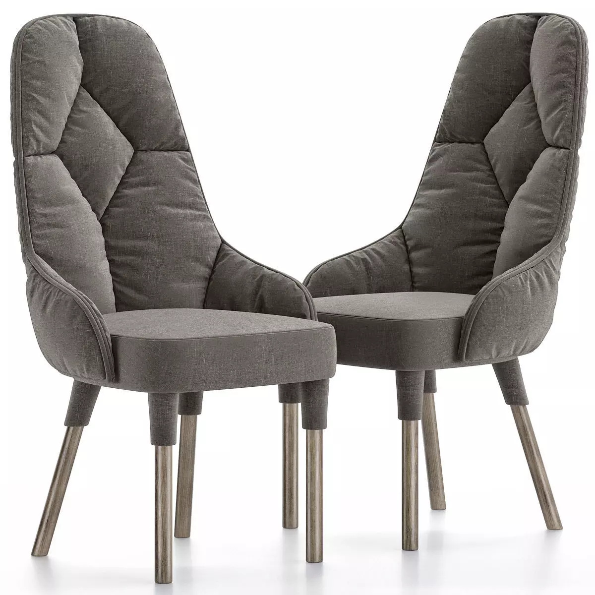 EMMA and EMILY by FARG and BLANCHE Low-poly 3D model_0