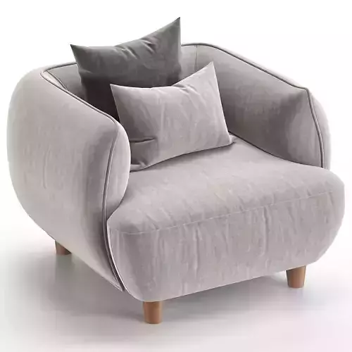 HC28 Cosmo ROUND Armchair