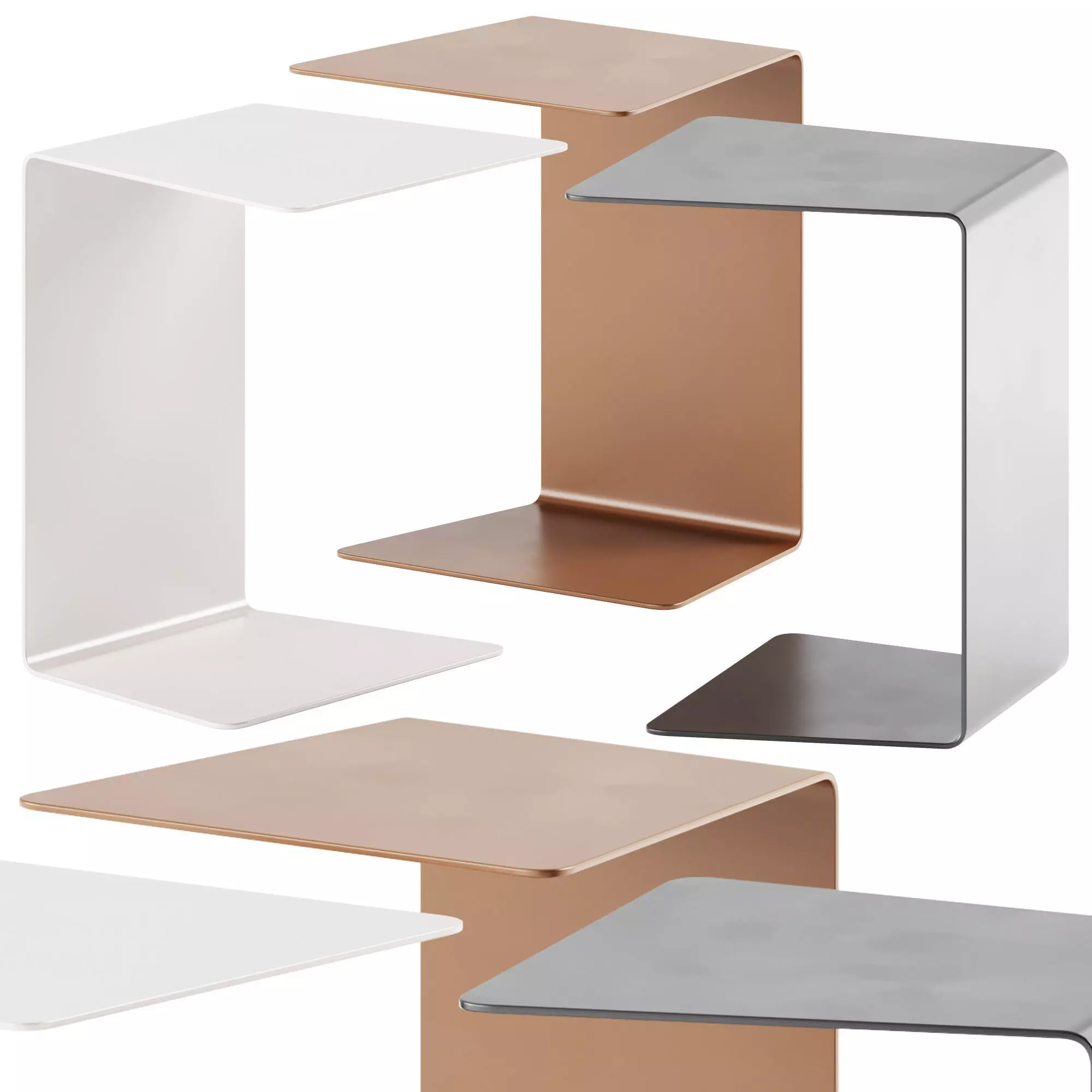 Ditre Italia Side Table LOMAN 3D model_0