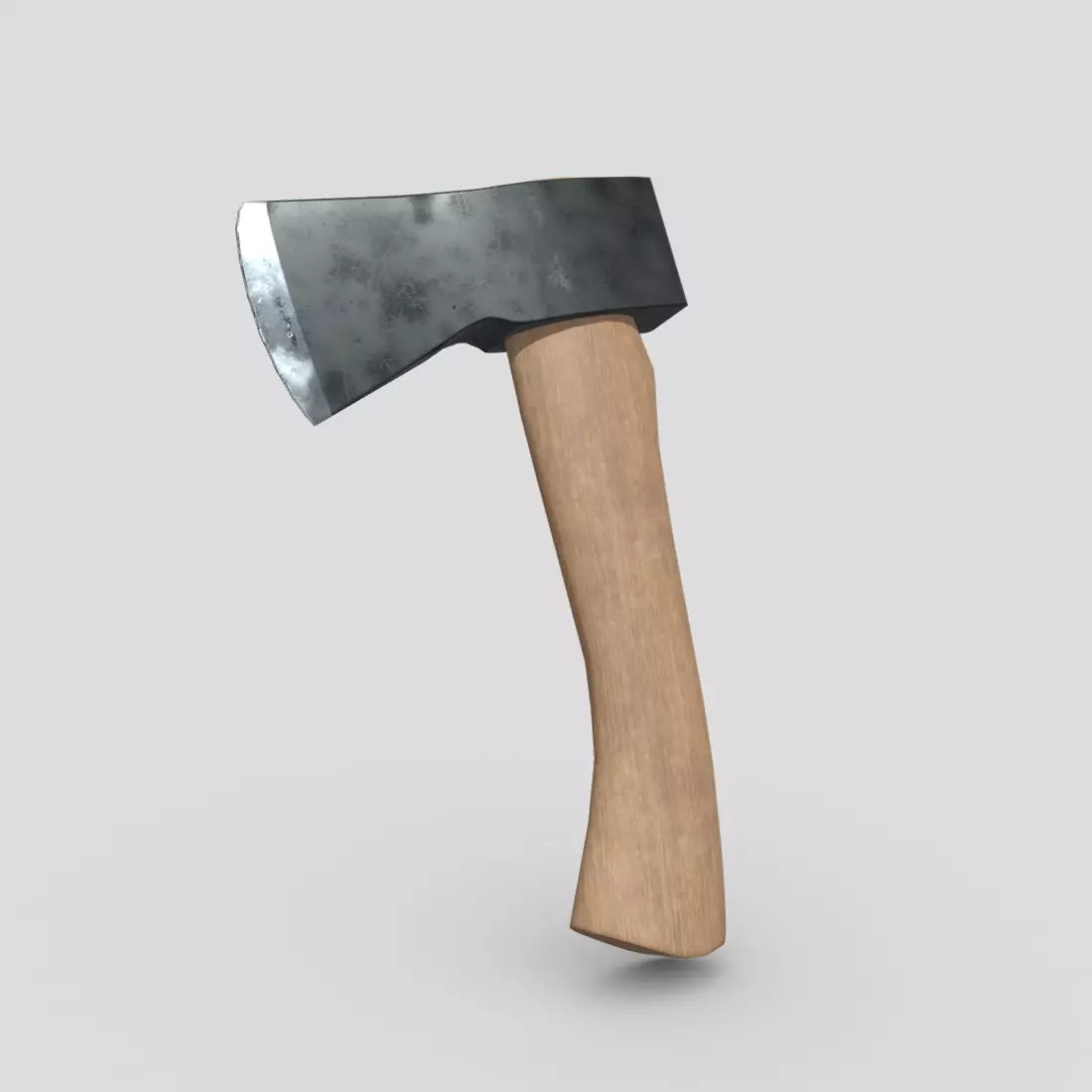 CC0 - Hatchet Free low-poly 3D model