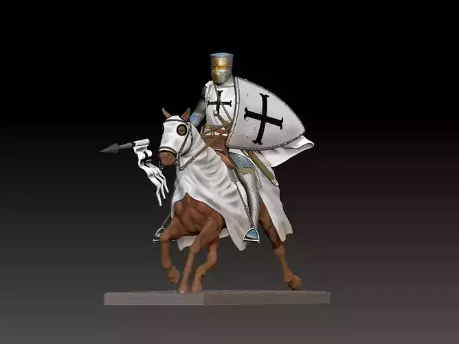 The Teutonic Knight 3D print model