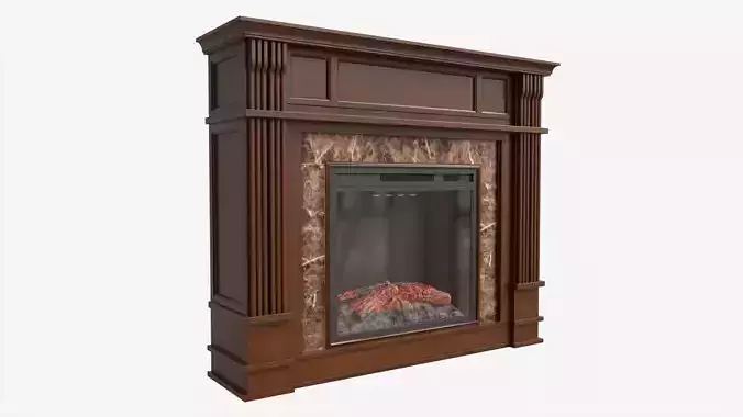 Hidden Media Shelf Fireplace Tantramar