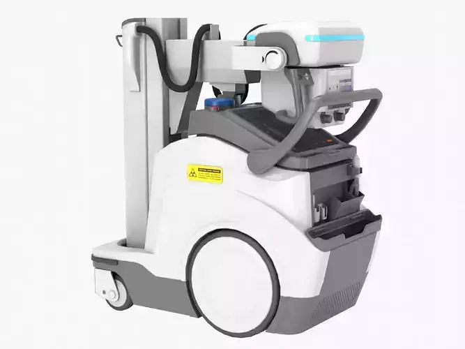 Xray Machine Low-poly 3D model