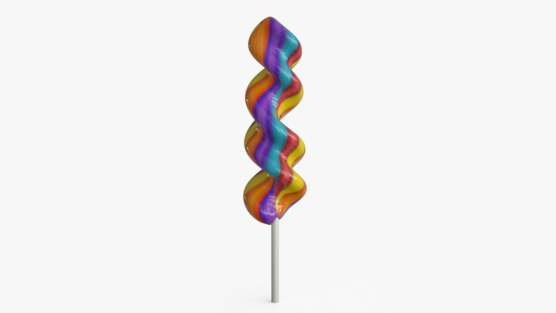 Lollipop v2 Low-poly 3D model_12