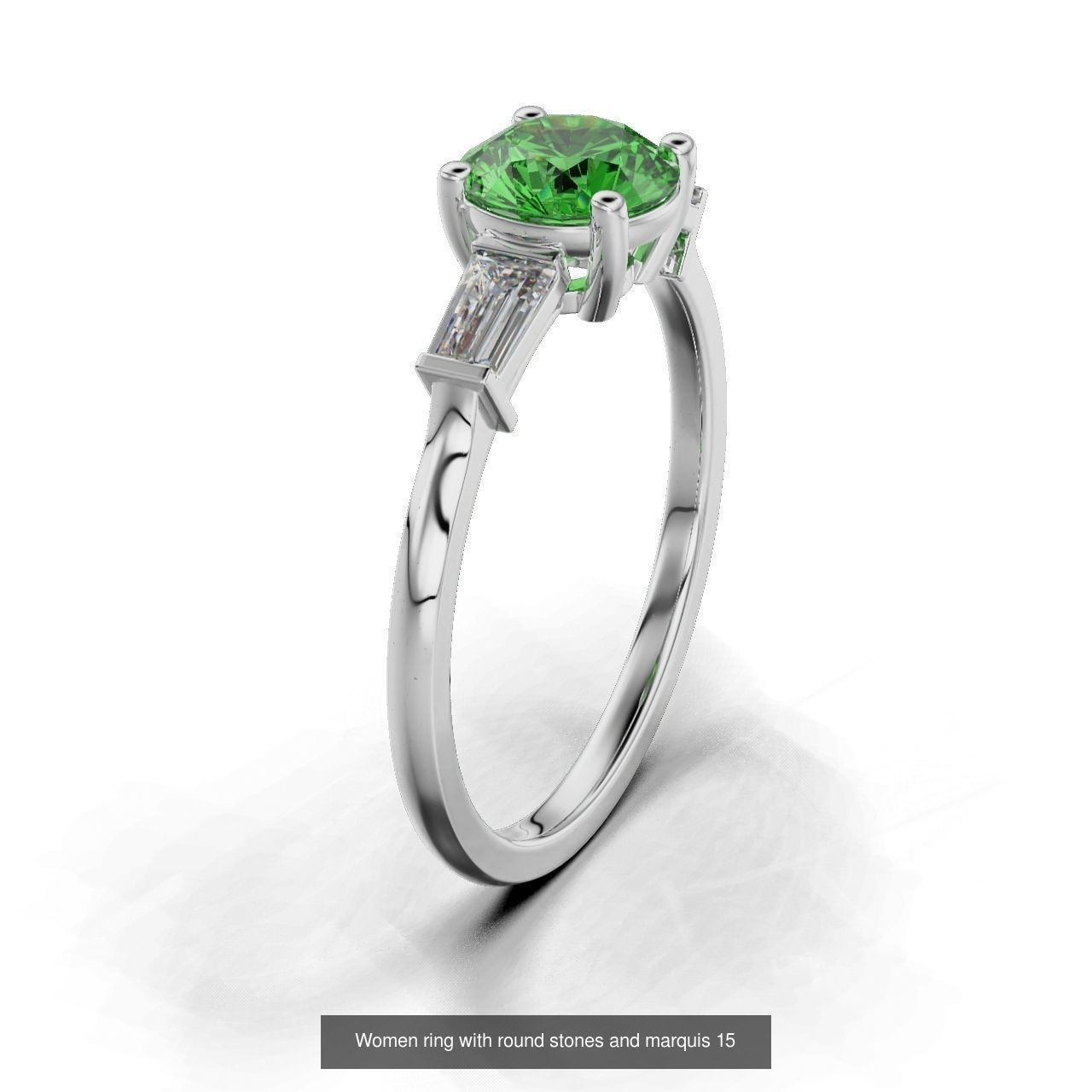 Women ring 3D Model Collection_15