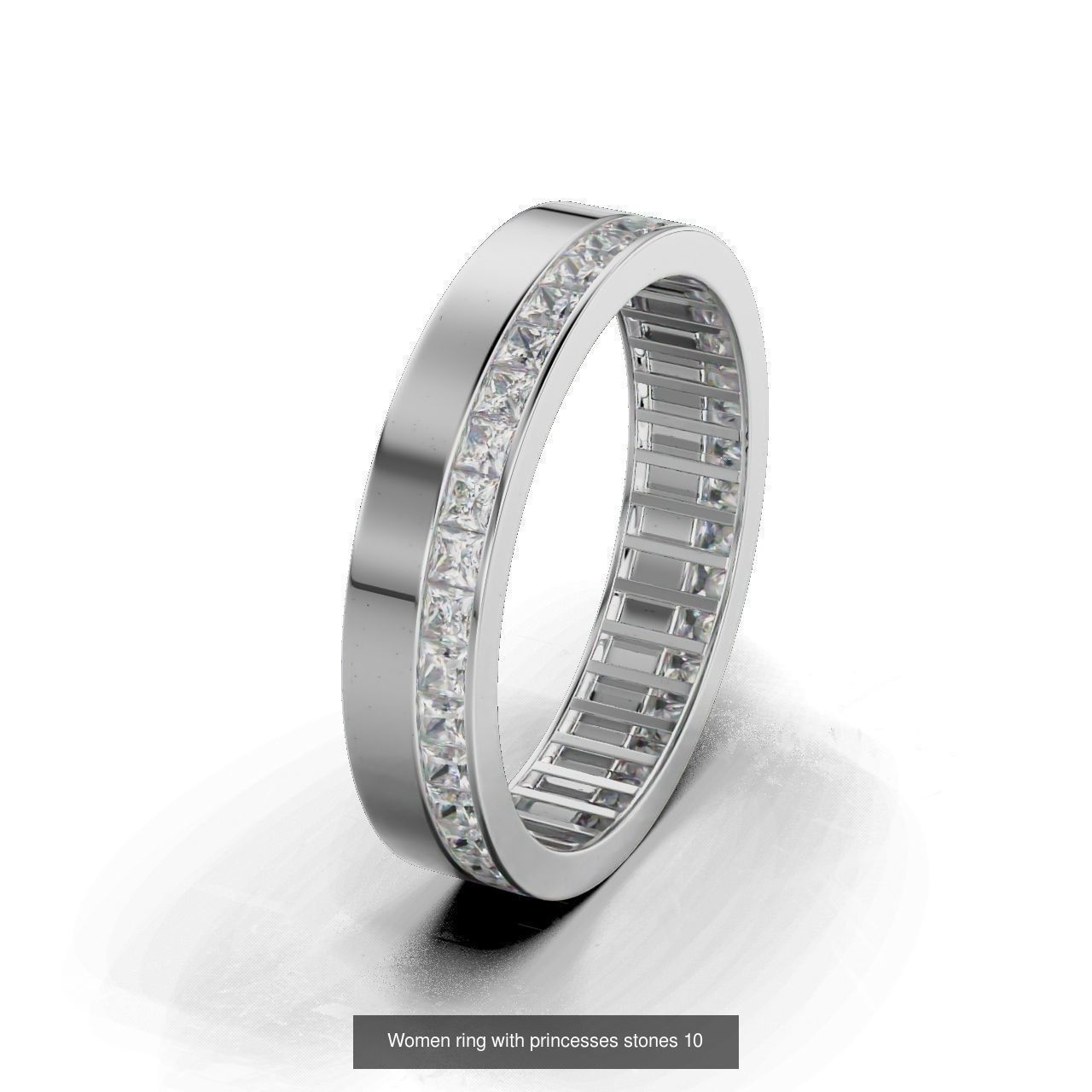 Women ring 3D Model Collection_10