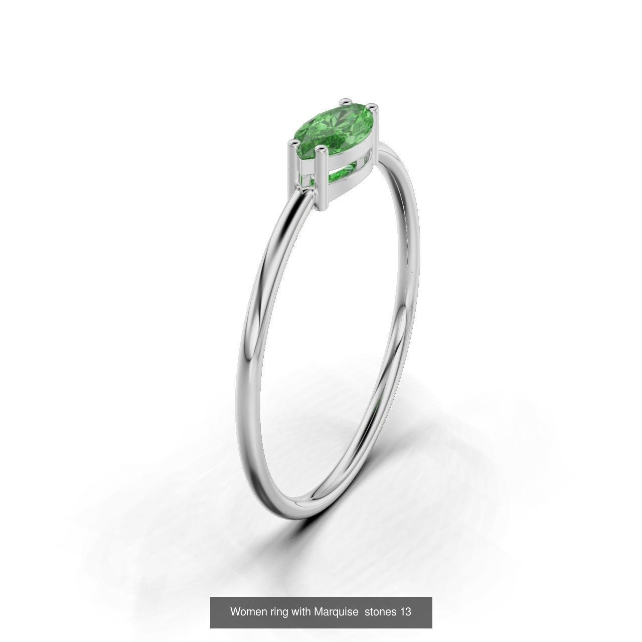 Women ring 3D Model Collection_13