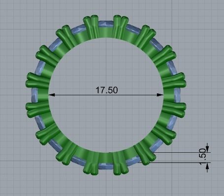 Ring for Woman 3d print model 3D print model_7