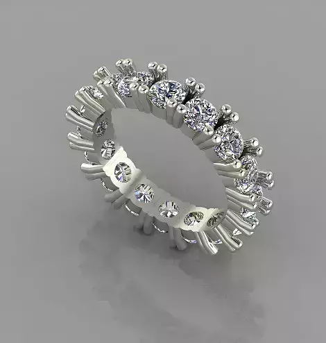 Ring for Woman 3d print model  3D print model