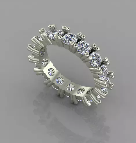 Ring for Woman 3d print model 3D print model_0