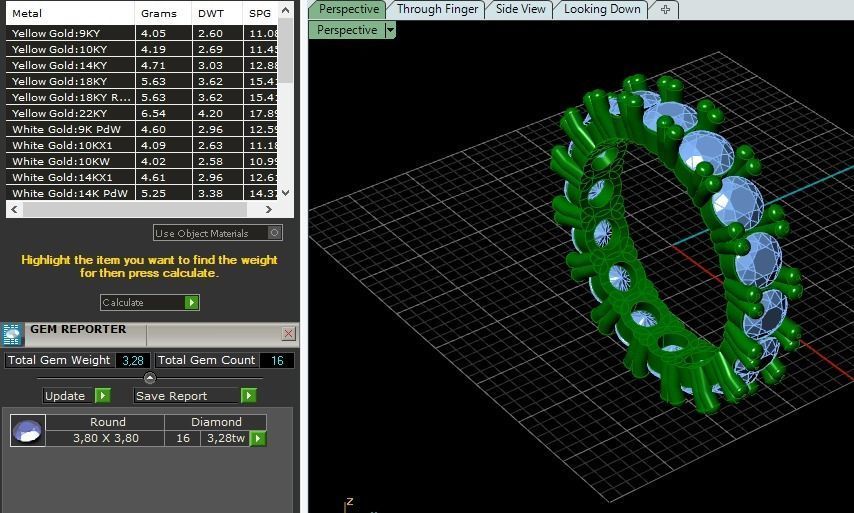 Ring for Woman 3d print model 3D print model_2