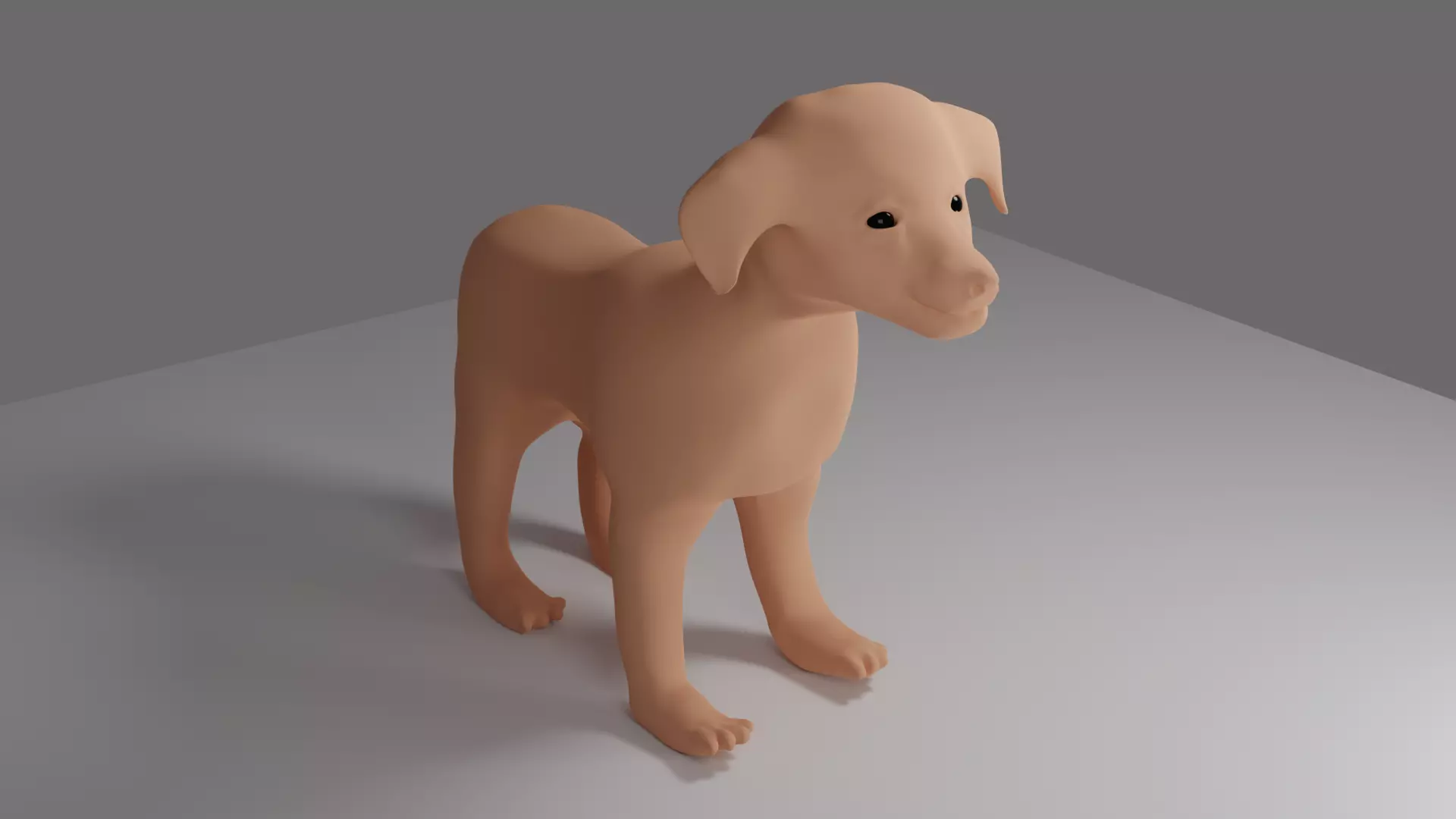 3d model of dog 3D model_0
