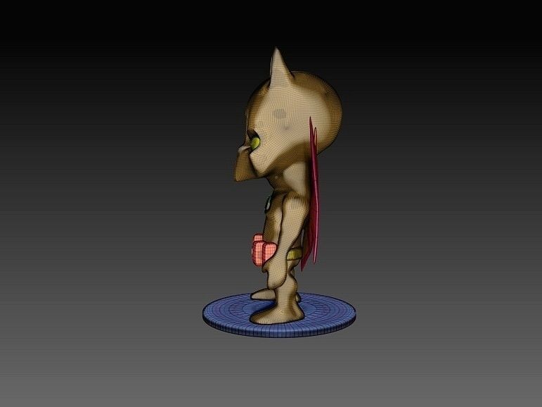 BATMAN CHIBI FAN ART - 3D PRINTABLE MODEL 3D print model_5