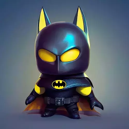 BATMAN CHIBI - 3D PRINTABLE MODEL