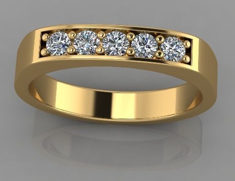 Jewelry Ring 3d print model 3D print model_2