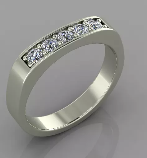 Jewelry Ring 3d print model 3D print model_0