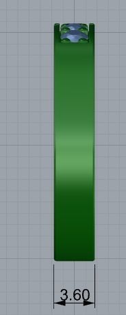 Jewelry Ring 3d print model 3D print model_6