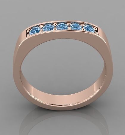 Jewelry Ring 3d print model 3D print model_4