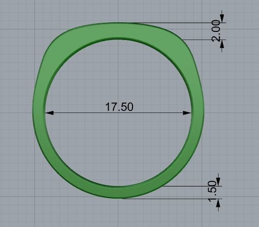 Jewelry Ring 3d print model 3D print model_5