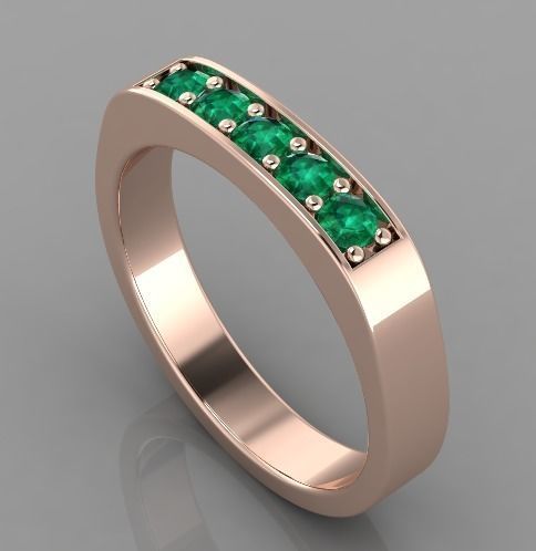 Jewelry Ring 3d print model 3D print model_3