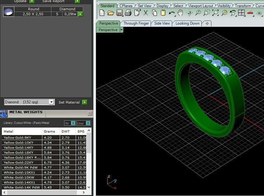 Jewelry Ring 3d print model 3D print model_1