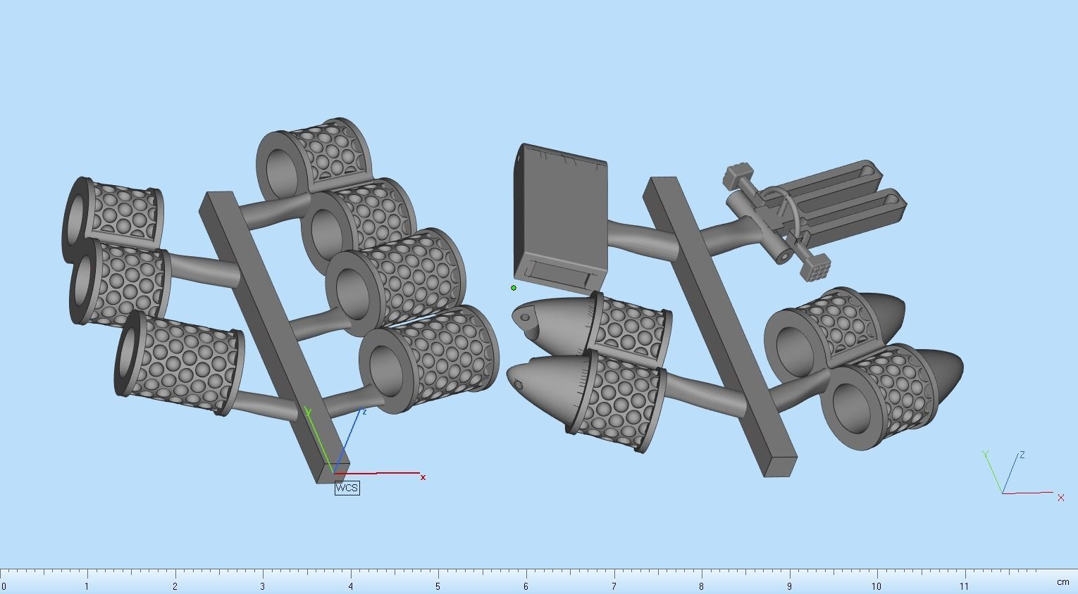 men leather bracelet 3D print model_31