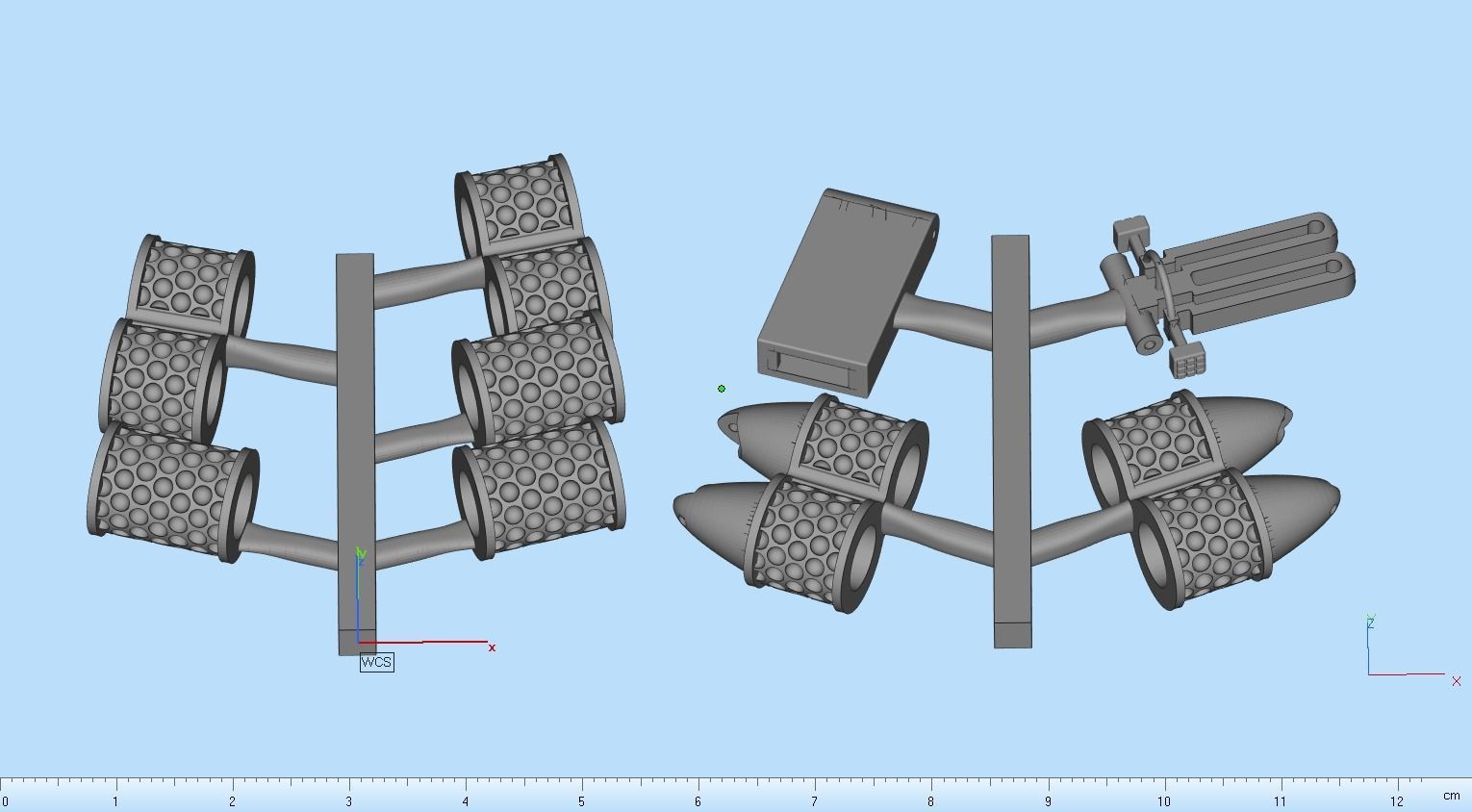 men leather bracelet 3D print model_32