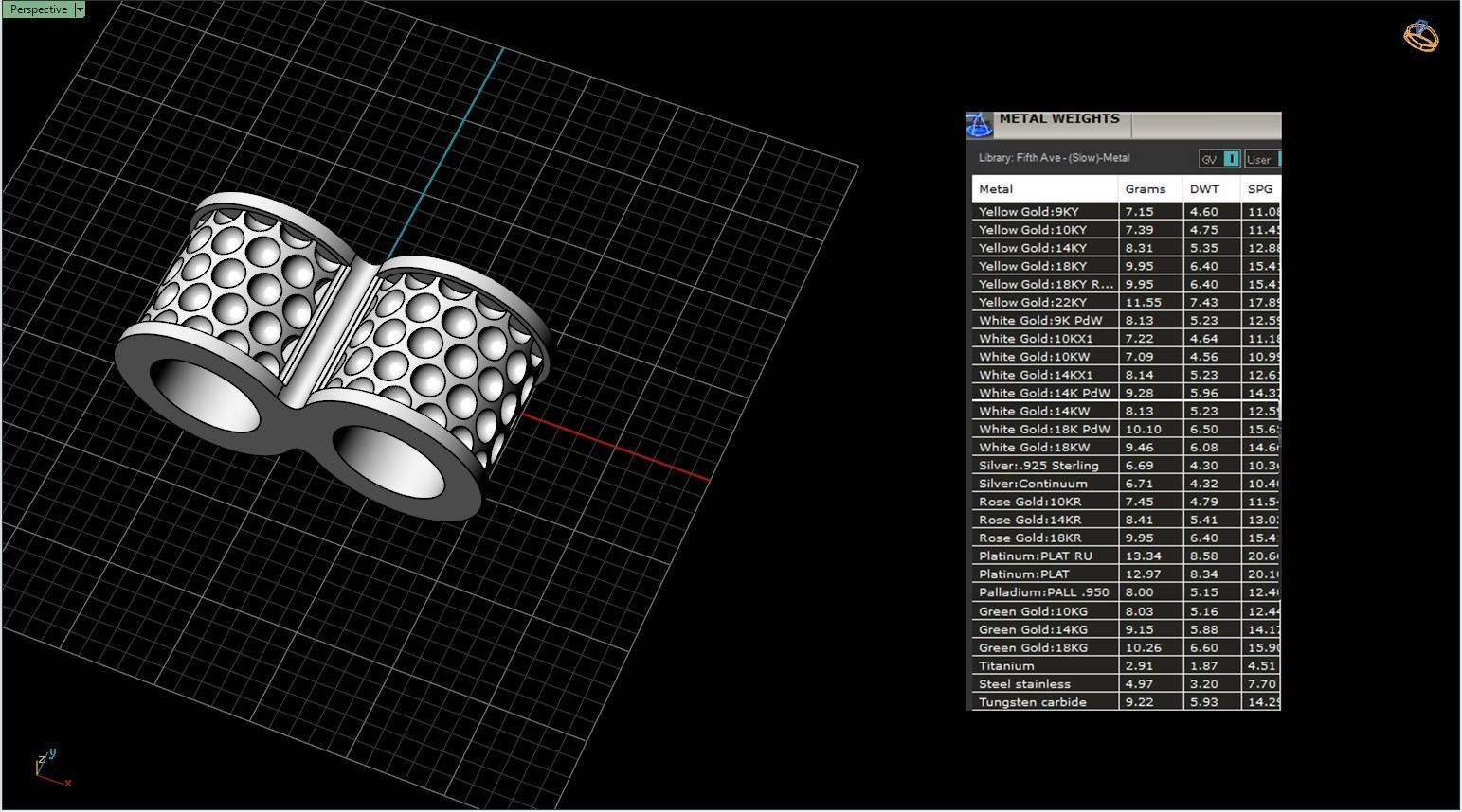 men leather bracelet 3D print model_37