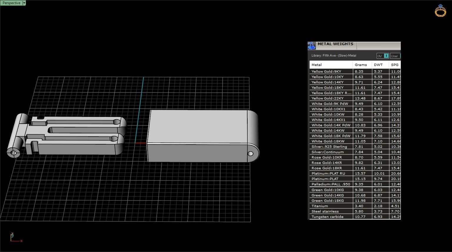 men leather bracelet 3D print model_39